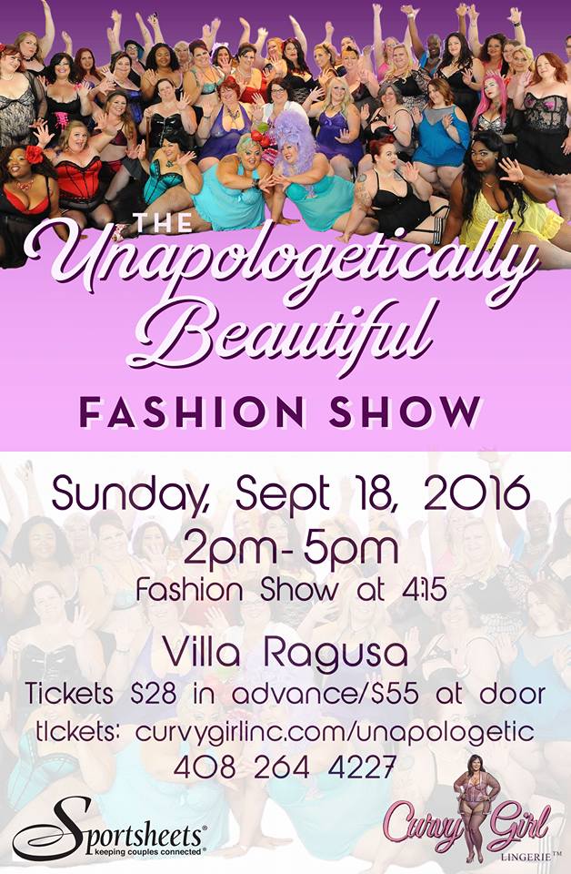 Unapologetically Beautiful Sept. 18th Curvy Girl Lingerie Fashion Show