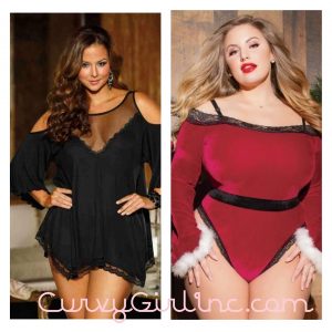 7 Hot Holiday Looks for Curvy Girls : From Curvy Girl Lingerie